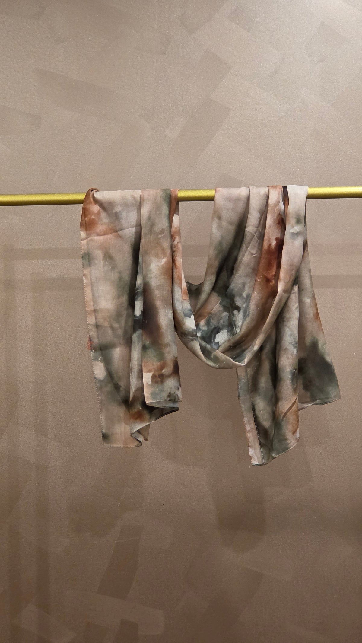 Brushstroke Elegance Printed Modal Hijab