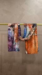 Watercolour canvas Printed Modal Hijab