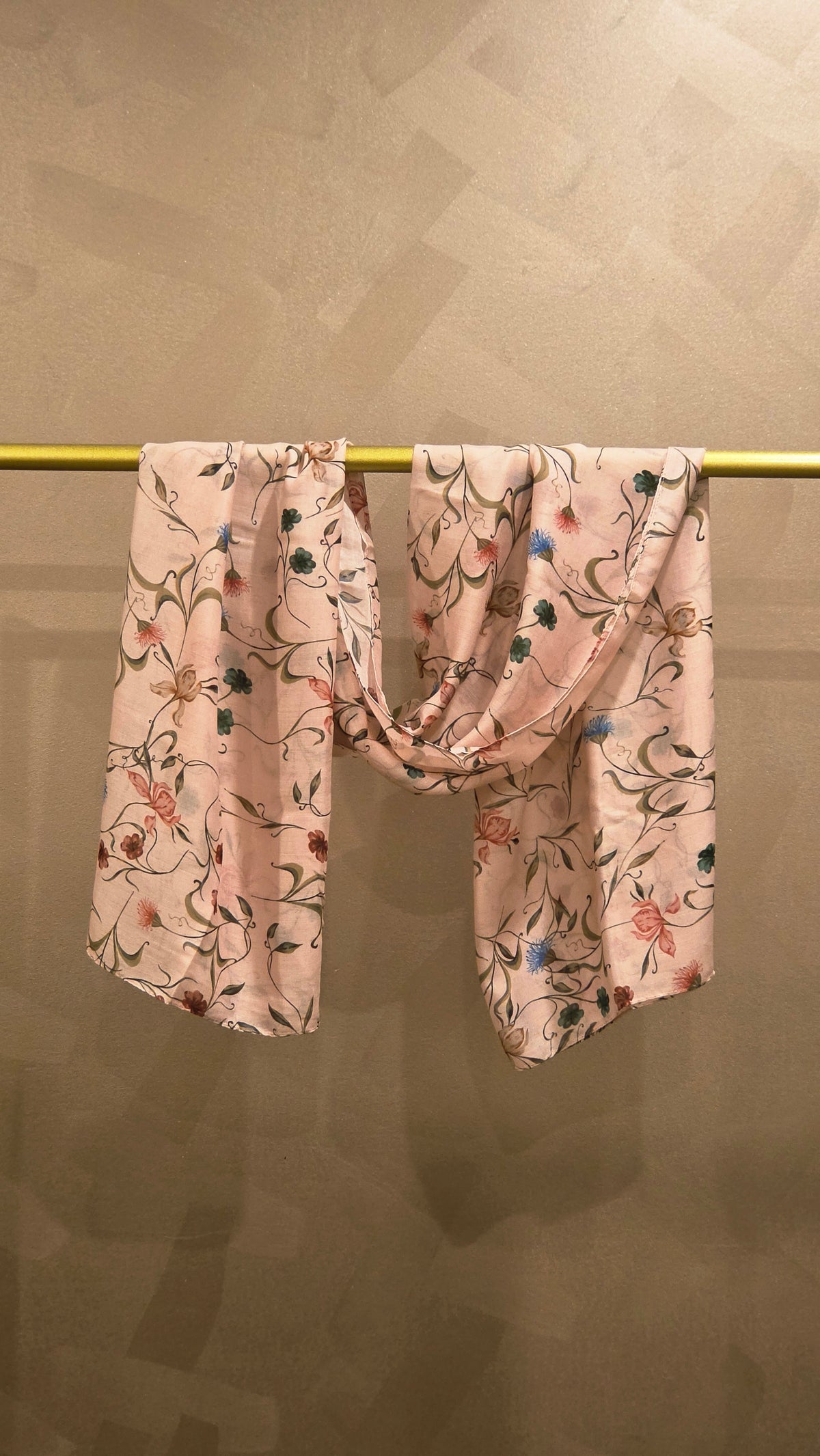 Blush Meadow Printed Modal Hijab