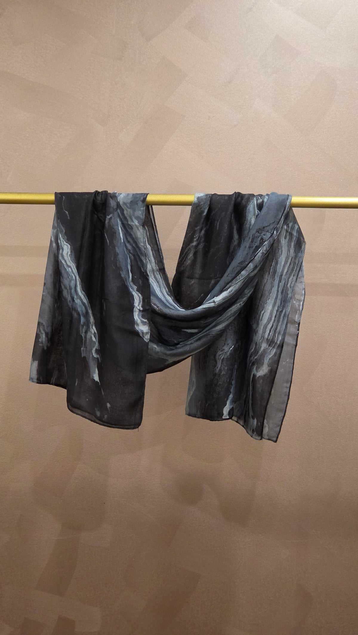 Shadow Marble Printed Modal Hijab