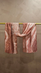 Blush Marble Printed Modal Hijab