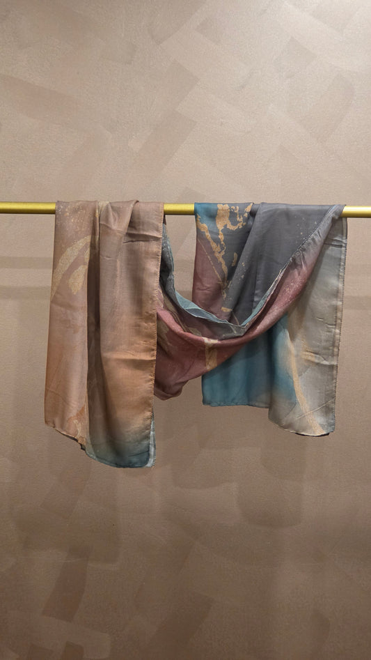 Pastel Canvas Printed Modal Hijab