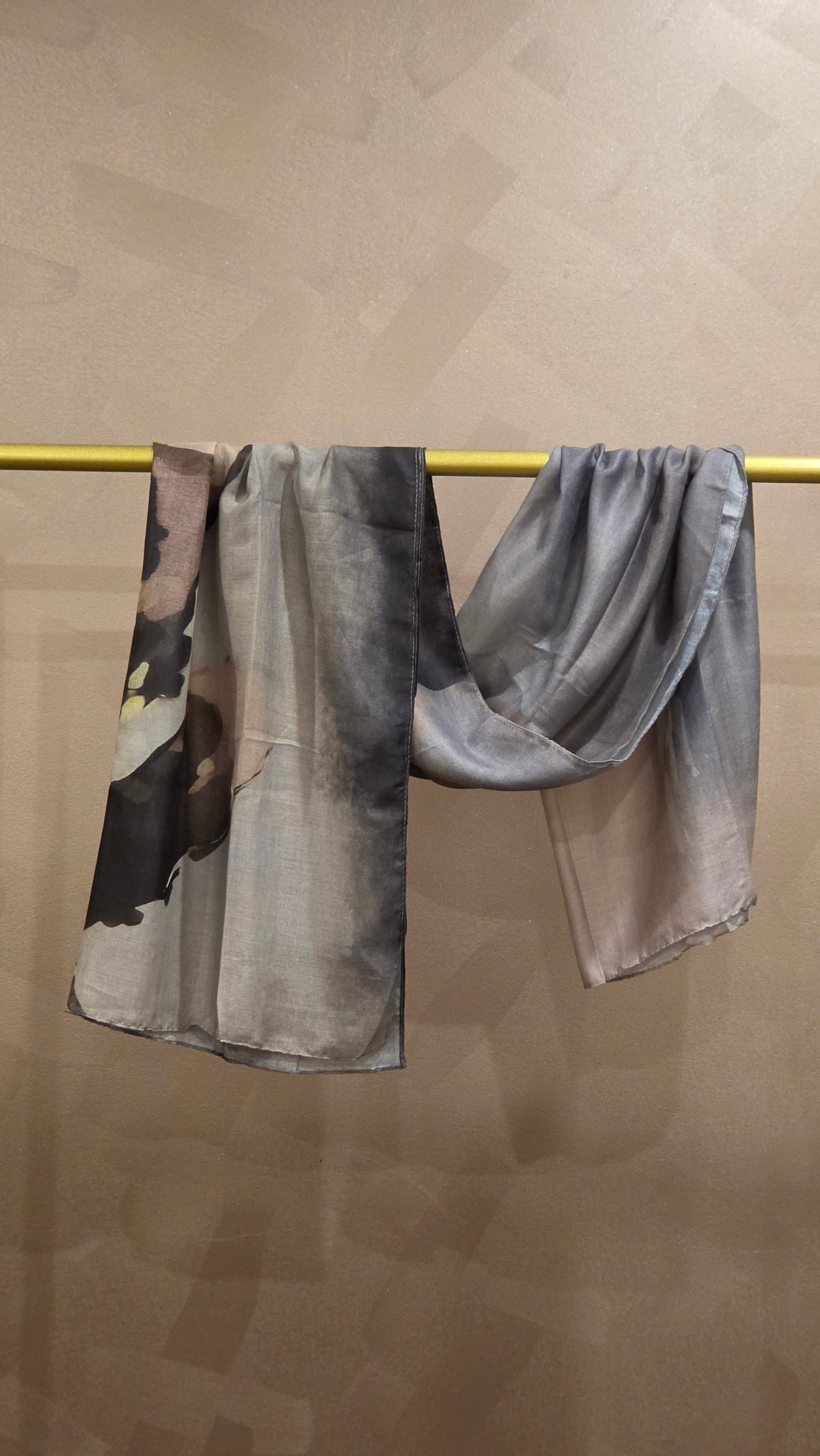 Muted Mocha Marble Printed Modal Hijab