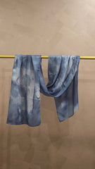 Pale Tide Bloom Modal Printed Hijab