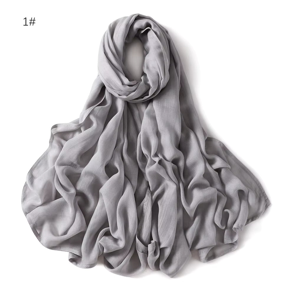 Grey Modal Hijab