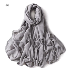 Grey Modal Hijab