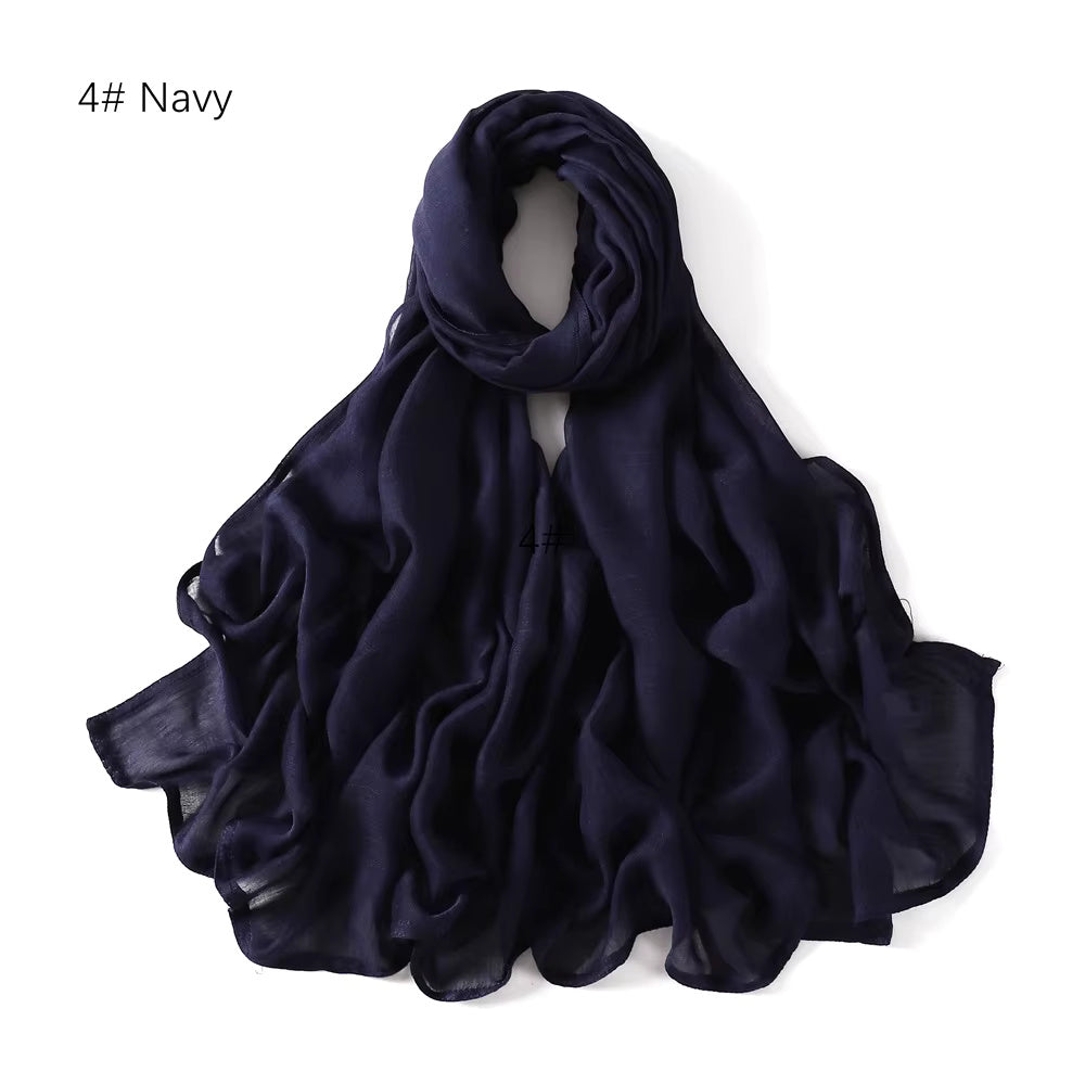 Navy Modal Hijab