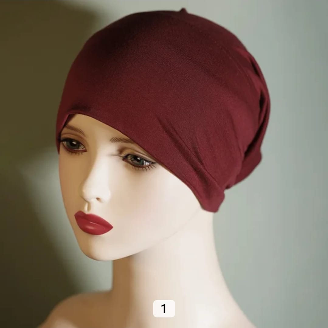 Hijab Undercap Maroon