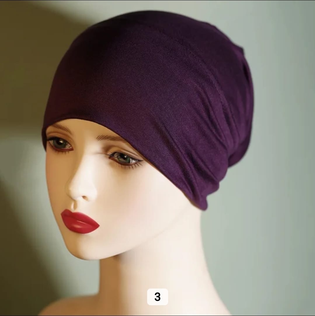 Hijab undercap Purple