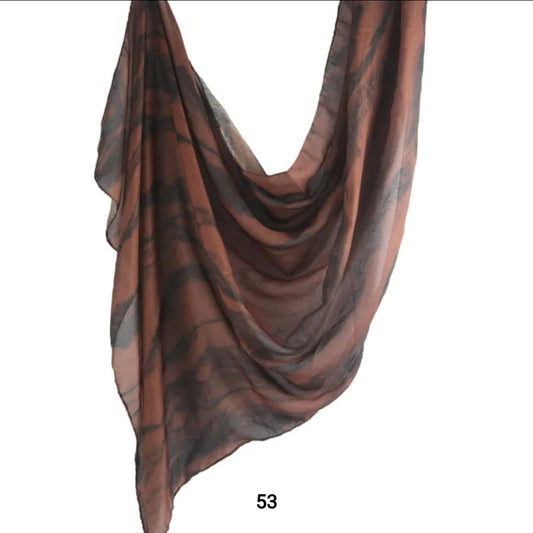 Desert Smoke Printed Modal Hijab