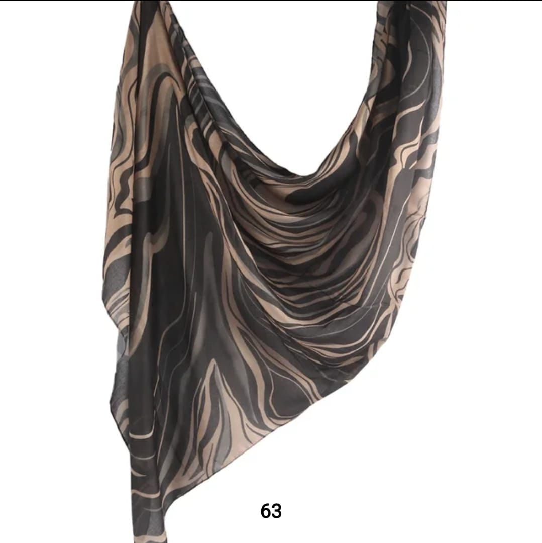 Night Marble Printed Modal