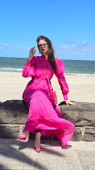 Pink Paradise Lace Tiered Tress