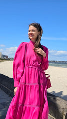 Pink Paradise Lace Tiered Tress