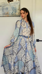 Blue Reverie Shirt Dress