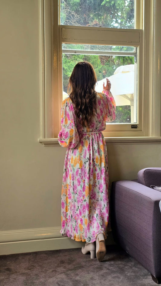 Saffron Rose Dress