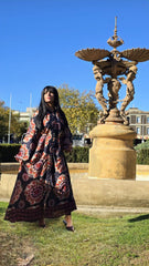 Sunset Bloom Maxi Dress