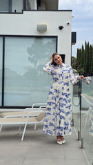 Blue Horizon Shirt Dress