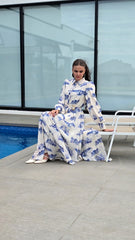 Blue Horizon Shirt Dress
