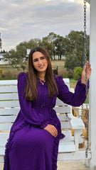 Purple Haze Maxi Dress