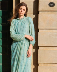 Sea Green Shimmer Dress