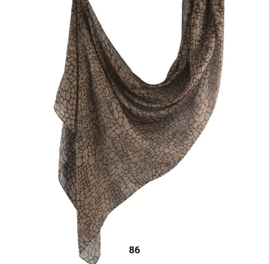 Pebble Veil Printed Modal Hijab