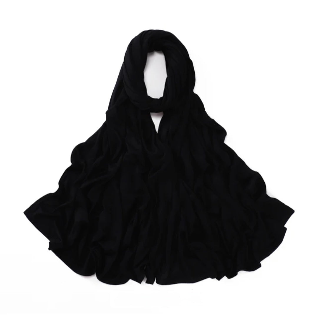 Black Jersey Hijab