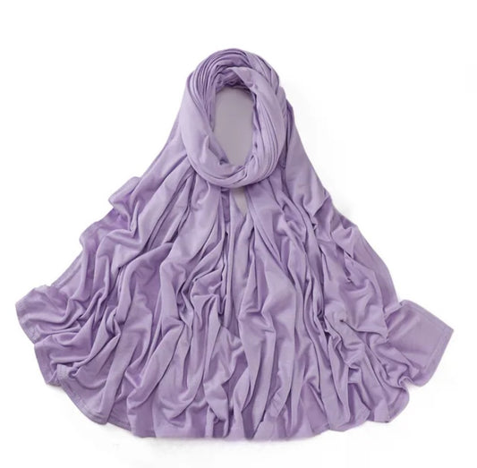 Lavender Jersey Hijab