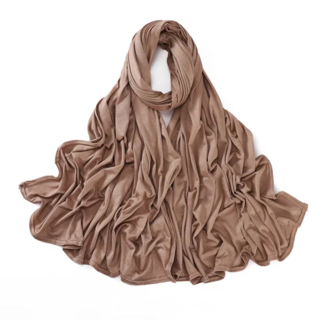 Nude Jersey Hijab
