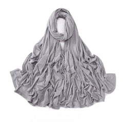 Light Grey Jersey Hijab