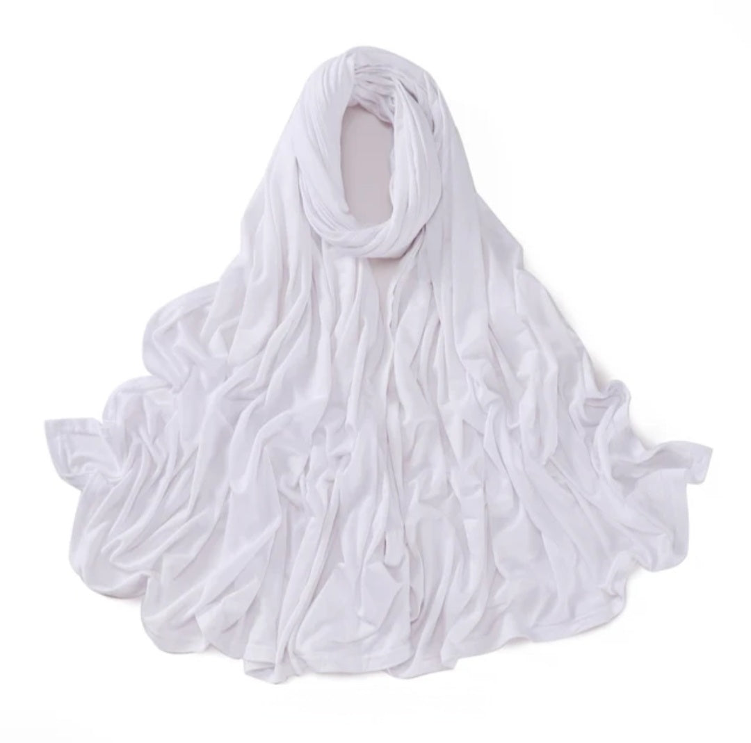 White Jersey Hijab