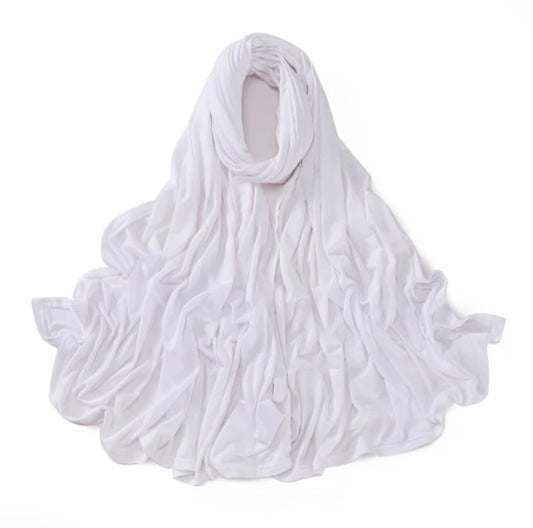 White Jersey Hijab