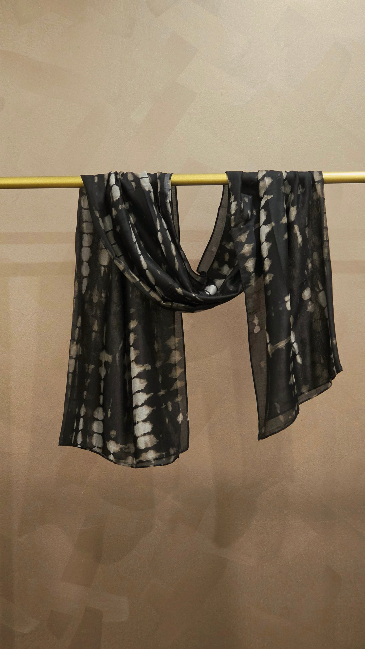 Nocturnal Ripple Printed Modal Hijab