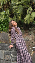 The Houndstooth Line Dress