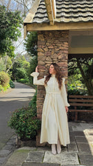 Ivory Meadow Broderie Dress