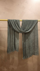 Shadow Moss Crinkle Chiffon Hijab