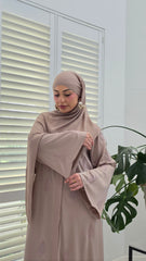 Celeste Leaf Luxe Abaya
