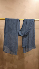 Graphite Fade Crinkle Rayon Hijab