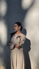 Sandstone Dusk Linen Dress