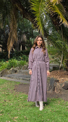The Houndstooth Line Dress