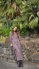 The Houndstooth Line Dress