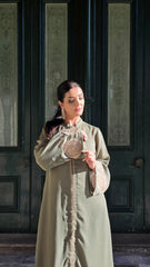 Sage Grace Embroidered Abaya