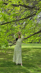 Lime serenity Dress