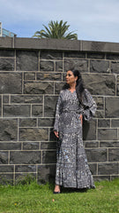 Dusky Meadow Maxi Dress