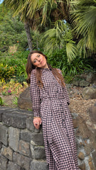 The Houndstooth Line Dress