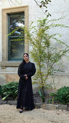 Noir Elan Tiered Dress