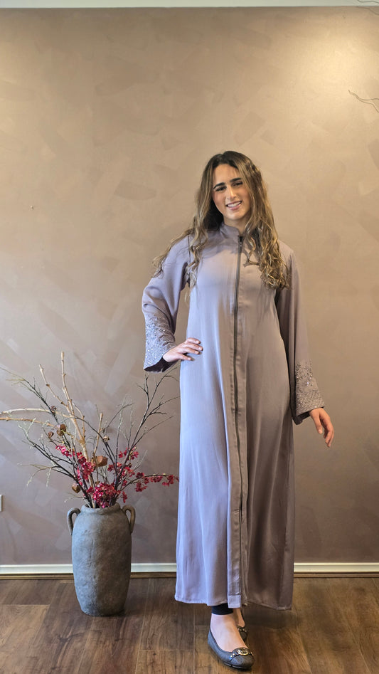 Dusky Bloom Formal Abaya