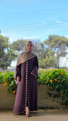 Wisteria Lace Abaya