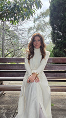 Ivory Meadow Broderie Dress