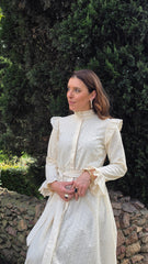 Ivory Meadow Broderie Dress
