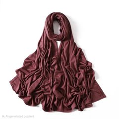 Mahogany Jersey Hijab